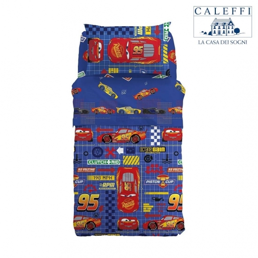 Trapuntino Caleffi Disney Cars Game Letto Singolo Esterno Cotone Quilt