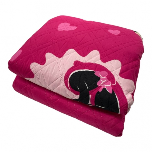 Nuovo Trapuntino Minnie Disney Singolo Art Min 1375 Copriletto Trapuntato
