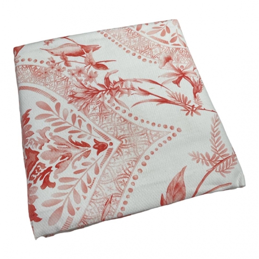 Copriletto Matrimoniale Happidea Azur Arancio Piquet Puro Cotone Made In italy