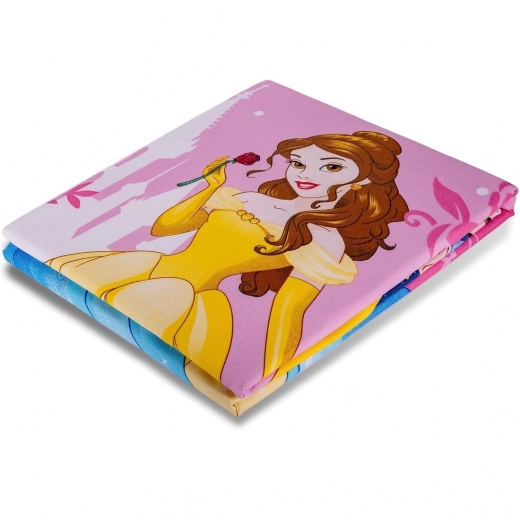 Nuovo Copriletto Singolo Disney Princess In Puro Cotone Principesse