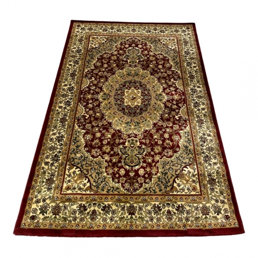 Nuovo Tappeto Ardistan Cm 100 X 150 Classico Colore Bordoeaux