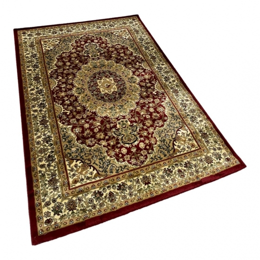 Nuovo Tappeto Ardistan Cm 100 X 150 Classico Colore Bordoeaux