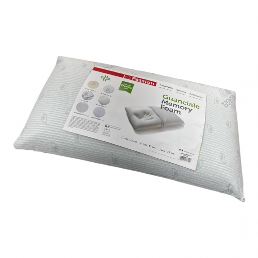 Nuovo Guanciale Cuscino Memory Foam Acqua Gel H 13