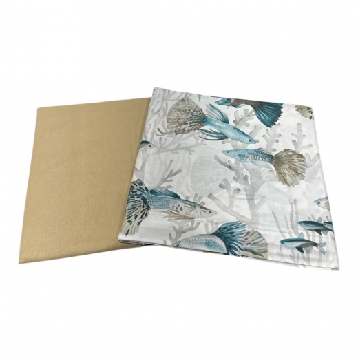 Lenzuola Happidea Lenzuola Matrimoniale Reef Tortora Made In Italia