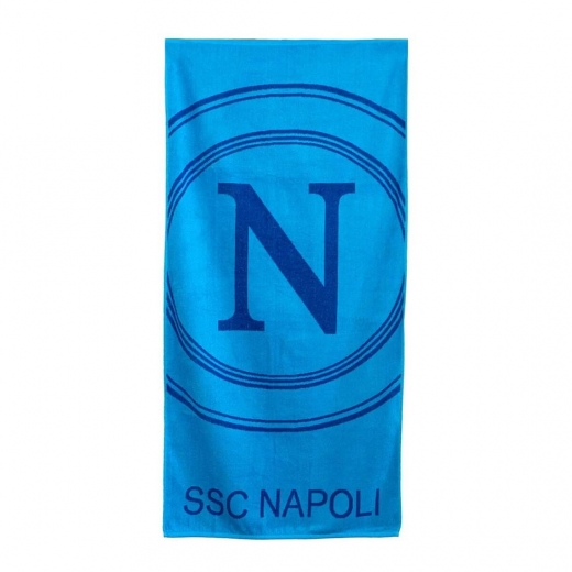 Nuovo Telo Mare SSC Napoli In Spugna Prodotto Ufficiale Cm 80x160