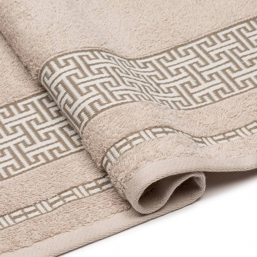 Telo Bagno In Cotone Atene Standard Sabbia Besana
