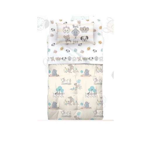 Lenzuola Disney Caleffi Pets Culla Lettino Doghe