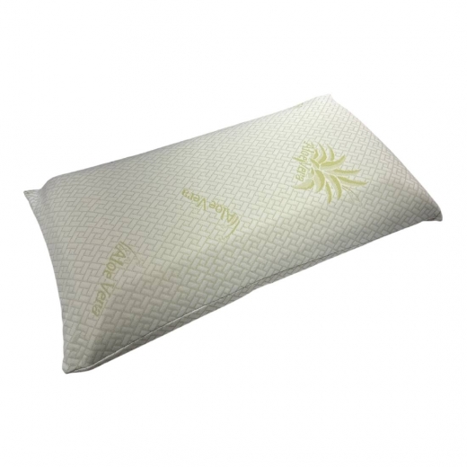 Nuovo Guanciale Cuscino Memory Foam In Aloe Altezza Cm 13