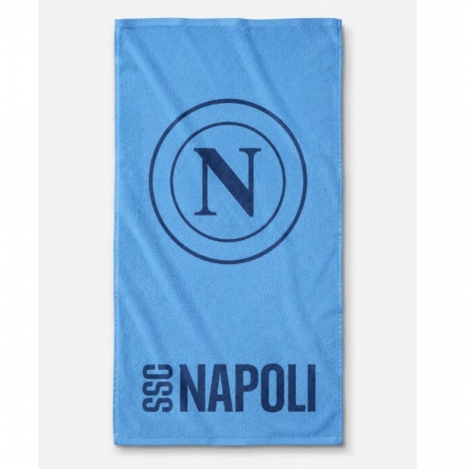 Nuovo Telo Mare SSC Napoli In Spugna Prodotto Ufficiale Cm 80x 160 Var A