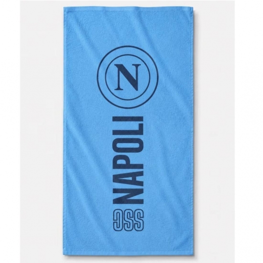 Nuovo Telo Mare SSC Napoli In Spugna Prodotto Ufficiale Cm 80x 160 Var C