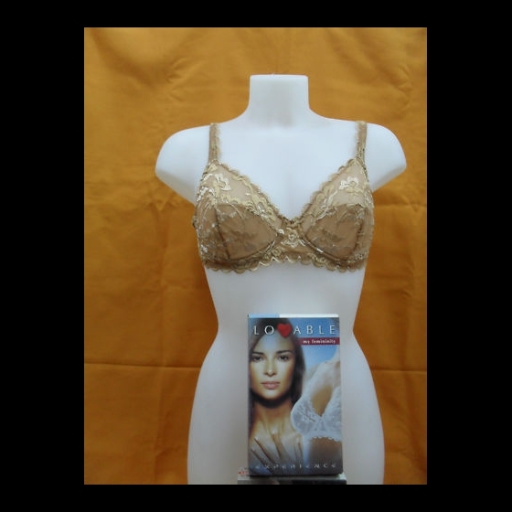 Nuovo REGGISENO LOVABLE 14057 EXPERIENCE COL RAME TAGLIE DISP