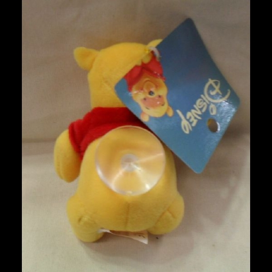 Nuovo Peluche Disney Winnie The Pooh Originale Cm 12 Con Ventosa