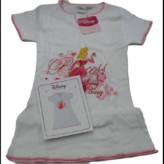 Nuovo Camicia Disney Mezze Maniche Principessa By Caleffi Sotto Costo
