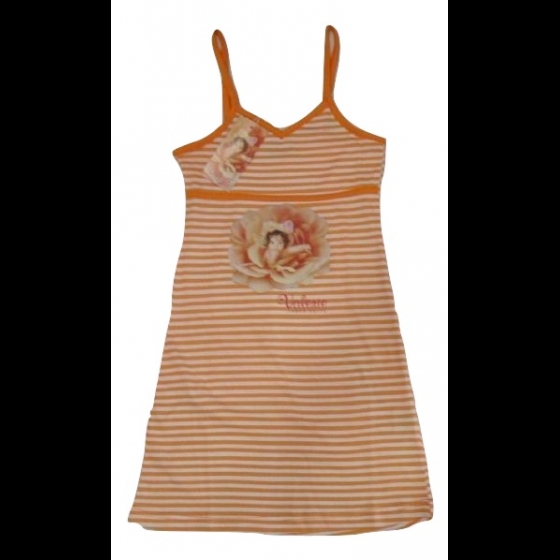 Nuovo Camicia Notte Bambina Bimba Valerie Tabor Smith Bretelline Art 716 Sotto Costo
