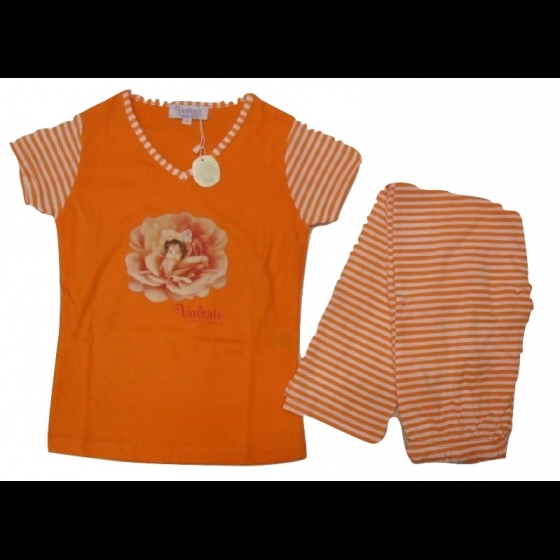 Nuovo Pigiama Bambina Bimba Valerie Tabor Smith Mezza Manica Art 716 Sotto Costo