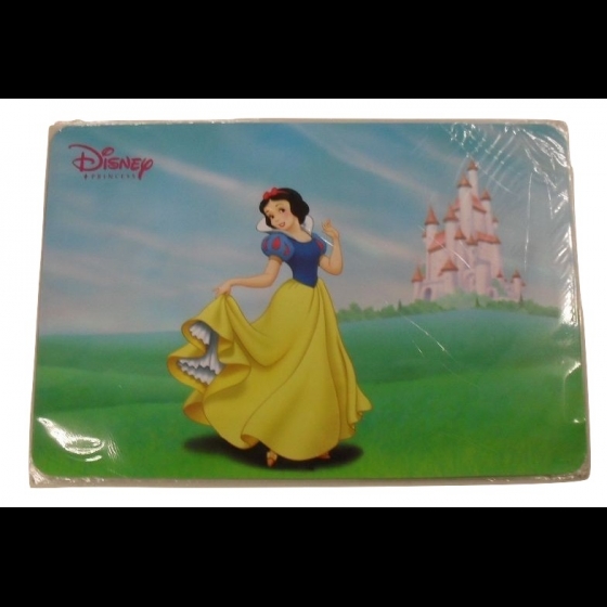 Nuovo Tovagliette Americane Disney In Plastica PVC Cm 30 x 45 Winnie e Principesse