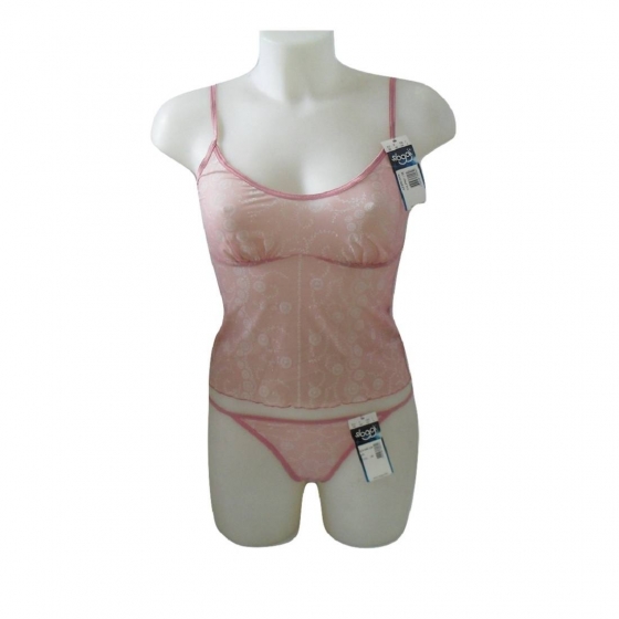 Nuovo Baby Doll Sexy Lingerie Sloggi Canotta Con Perizoma