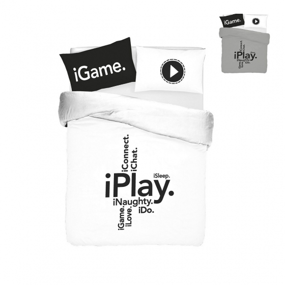 Nuovo Copripiumino Singolo Istyle Originals Disegno iPlay Per Camerette