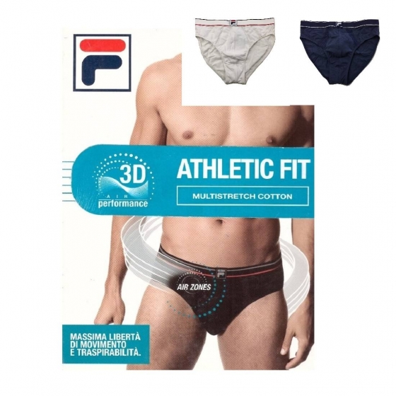 Nuovo Slip Fila Uomo Athletic Fit Articolo 40630 Liberta' e Traspirabilita'