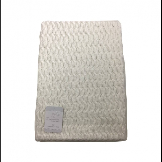 Nuovo Copertina Carrozzina Scialle Neonato Nazareno Gabrielli Cm 75 x 95 dis 2
