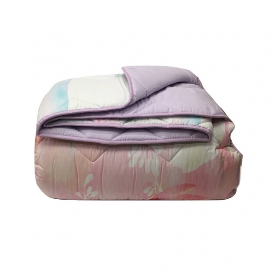 Piumone Trapunta Matrimoniale Happidea Piumone Happidea Pinkish Fiori Rosa