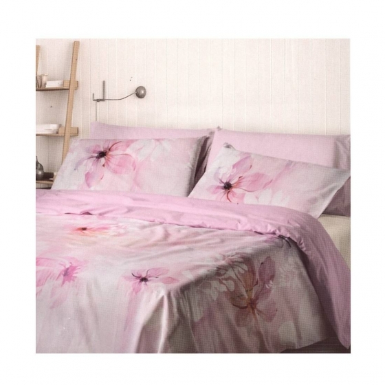 Piumone Trapunta Matrimoniale Happidea Piumone Happidea Pinkish Fiori Rosa