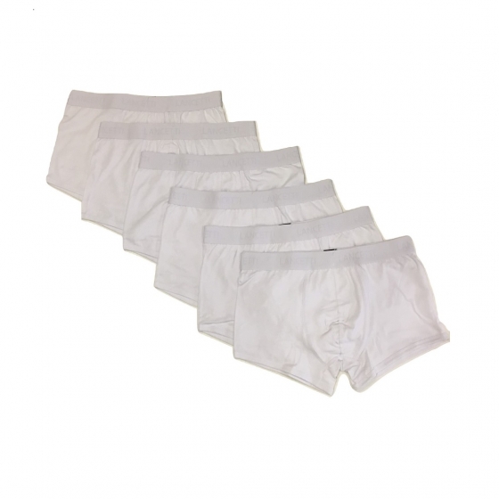 Nuovo Boxer Uomo Lancetti 6 Pezzi Articolo LS4120 Bianco e Colorato
