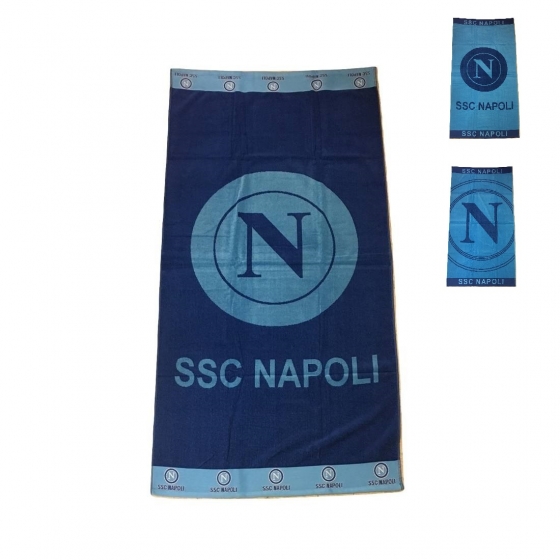 Nuovo Telo Mare SSC Napoli In Spugna Prodotto Ufficiale Vari Disegni