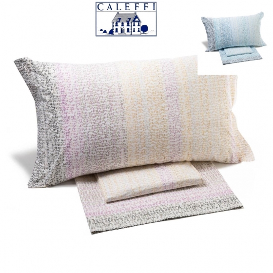 Nuovo Lenzuola Caleffi Matrimoniale Universal Puro Cotone Completo