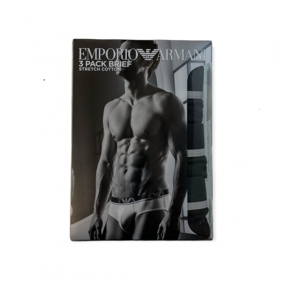 Nuovo Armani 3 Slip Uomo Articolo 111734 1A715  Nuovi Arrivi