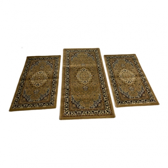 Scendiletto Parure 3 Pezzi Forma Rettangolare Tappeto Camera Ardistan