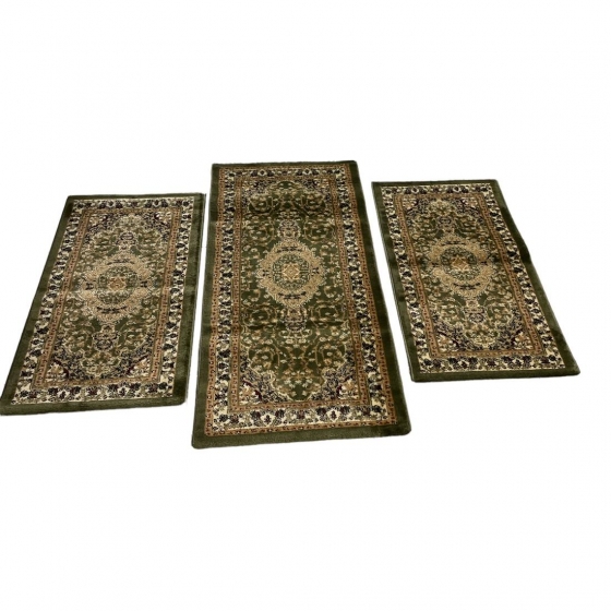 Scendiletto Parure 3 Pezzi Forma Rettangolare Tappeto Camera Ardistan