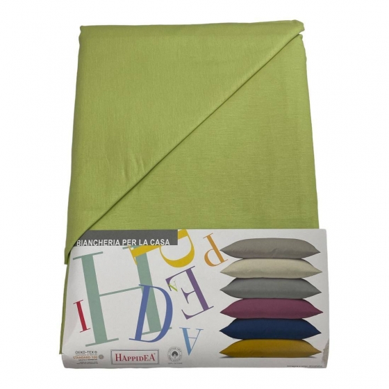 Completo Lenzuola Happidea Lenzuola Singola Tinta Unita Made In italia