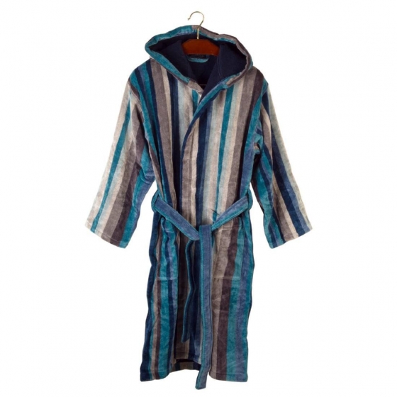 Accappatoio Spugna Velour Con Cappuccio Carrara John XXL-XXXL