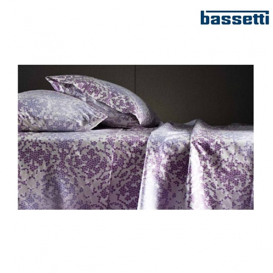 Completo Copripiumino Matrimoniale Bassetti Raso Di Cotone Shine Bizzare