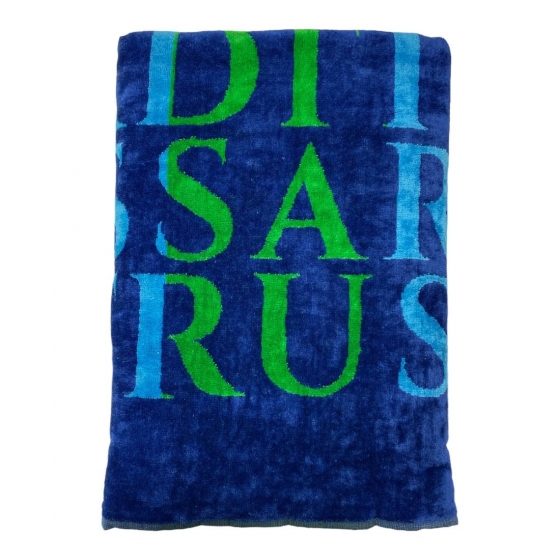Telo Spiaggia Mare Piscina Trussardi Heatmap Blue cm 95x180