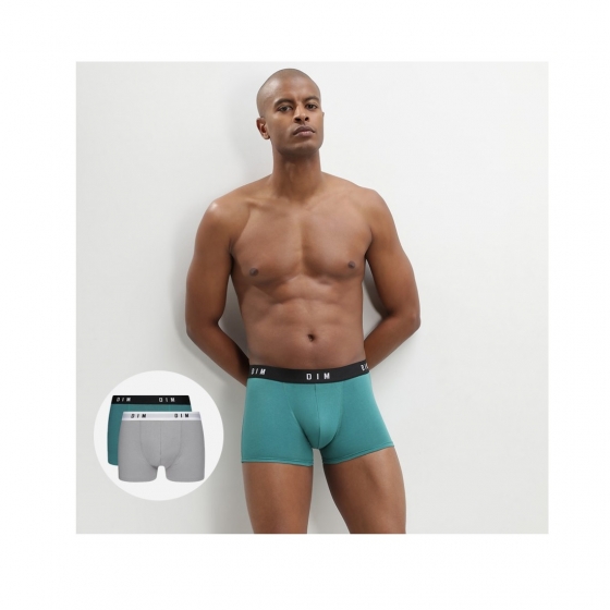 Nuovo Boxer Uomo Dim 2 Pezzi Articolo  D0ARL Colore Grigio e Ottanio