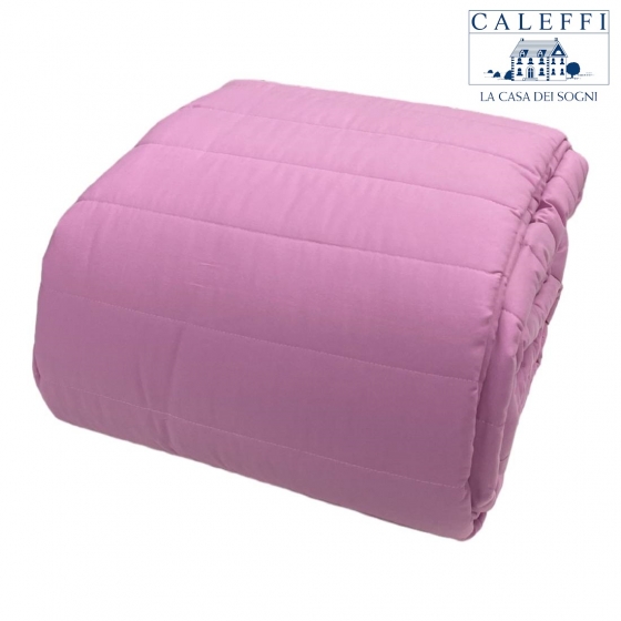 Quilt Trapuntino Matrimoniale Caleffi Copriletto Primaverile Microfibra Orchidea