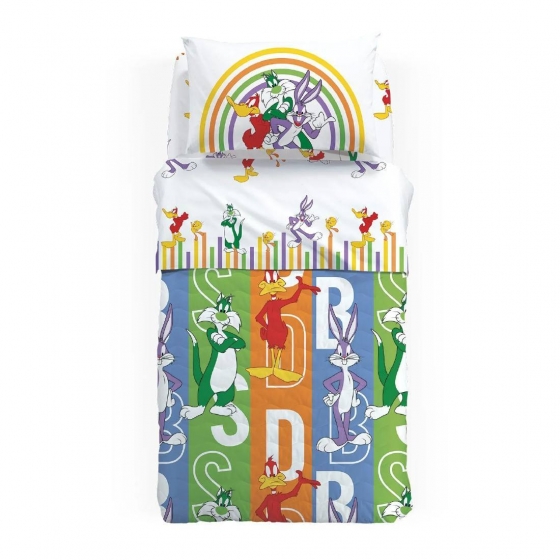 Trapuntino Caleffi Disney Warner Bros Letto Singolo Esterno Cotone Gatto Silvestro Quilt
