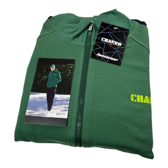Tuta Uomo Charro Full Zip Puro Cotone Articolo GCM171