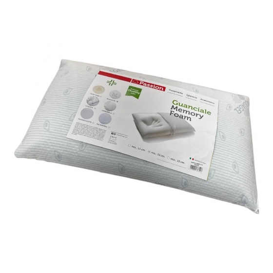 Nuovo Guanciale Cuscino Memory Foam Acqua Gel H 13