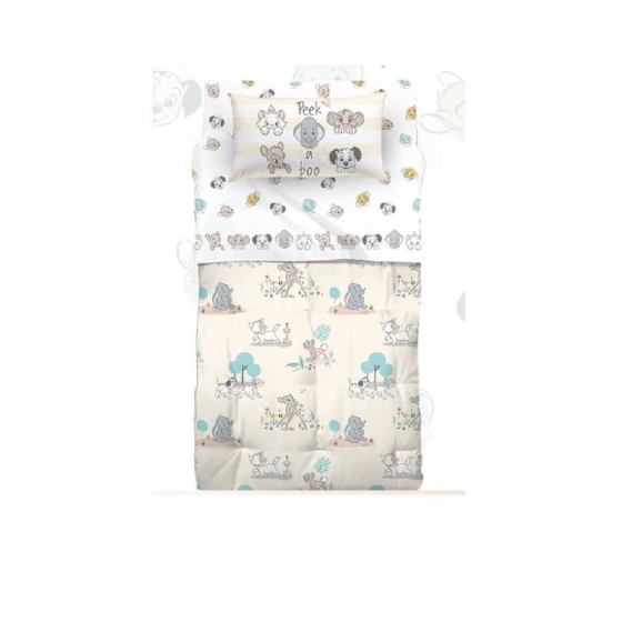 Lenzuola Disney Caleffi Pets Culla Lettino Doghe