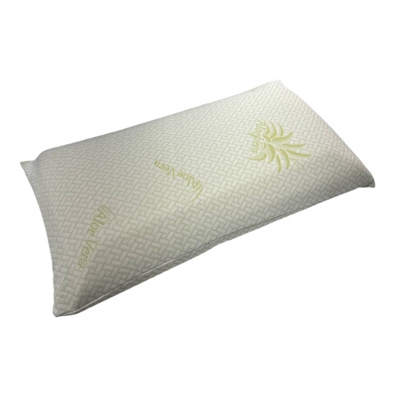 Nuovo Guanciale Cuscino Memory Foam In Aloe Altezza Cm 13
