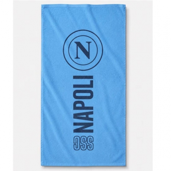 Nuovo Telo Mare SSC Napoli In Spugna Prodotto Ufficiale Cm 80x 160 Var C