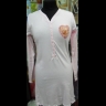 Nuovo CAMICIA DONNA ANNE GEDDES CALDO COTONE DIS PEONY TG L