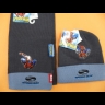 Nuovo CAPPELLO + SCIARPA SPIDERMAN GRIGIO E CELESTE