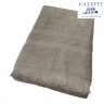 Telo Bagno Caleffi Articolo Treccia In Spugna Colore Tortora Cm 100X150