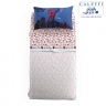 Completo Lenzuola Spiderman Disney Caleffi Singola Spiderman Amazing Puro Cotone