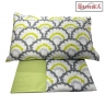 Lenzuola Happidea Lenzuola Matrimoniale Chlamis Verde Made In Italia