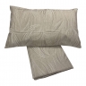 Parure Copripiumino Happidea Matrimoniale Made In Italia Whisper Beige